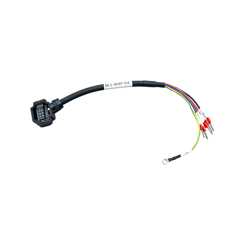 S6-L-B107-5.0 পাওয়ার এবং ব্রেক সিগন্যাল কম্বো কেবল